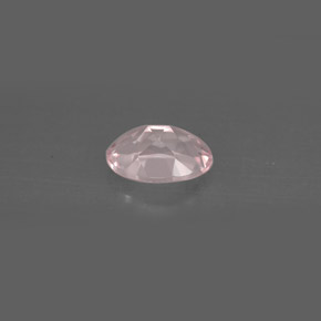 Morganita rosa claro natural 0,72ct, corte oval, VVS
