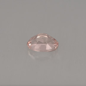 Morganita rosa natural 0,76ct, corte oval, VVS-VS