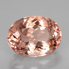 Morganita rosa natural 6,32ct, corte oval, VS