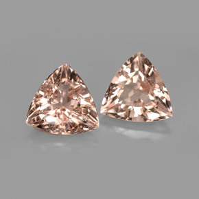 Pedras preciosas de morganita rosa natural de  ct, trillion, VS