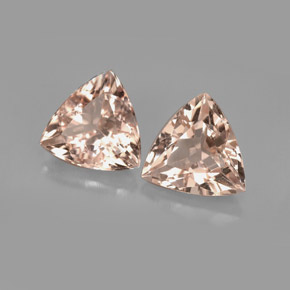Pedras preciosas de morganita rosa natural de  ct, trillion, VS