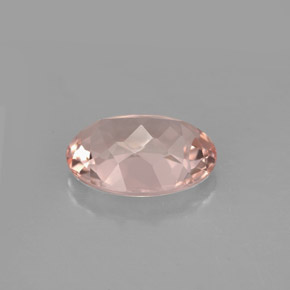 Morganita Luz rosa Natural 3.57ct, Corte Oval, VVS