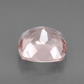 Morganita rosa natural 4,26ct, almofada cortada, VVS