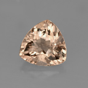Morganita rosa natural 1,94ct, trillion, VS