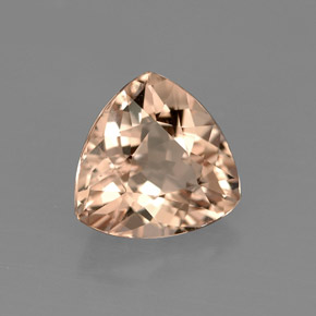Morganita rosa natural 1,94ct, trillion, VS