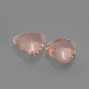 Pedras preciosas de morganita rosa natural de  ct, trillion, VVS-VS
