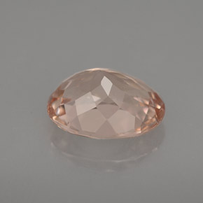 Morganita rosa natural 2,29ct, corte oval, VVS-VS