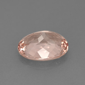 Morganita rosa natural 1,94ct, corte oval, VVS