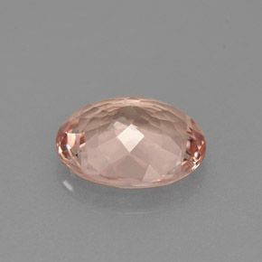 Morganita Luz rosa Natural 1.70ct, Corte Oval, VVS-VS