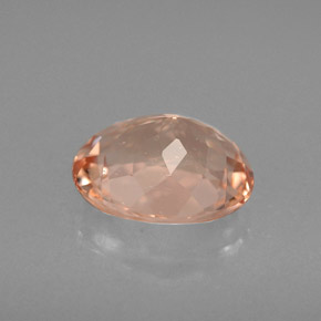 Morganita rosa natural 1,51ct, corte oval, VVS-VS