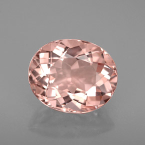 Morganita rosa natural 2,16ct, corte oval, VVS