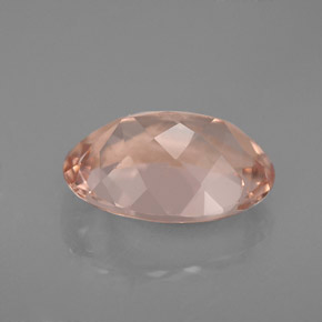 Morganita rosa natural 3,22ct, corte oval, VVS-VS