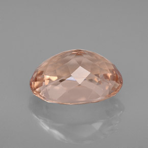 Morganita rosa natural 3,28ct, corte oval, VVS-VS