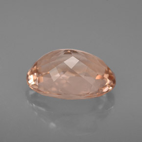 Morganita rosa natural 2,73ct, corte oval, VVS-VS