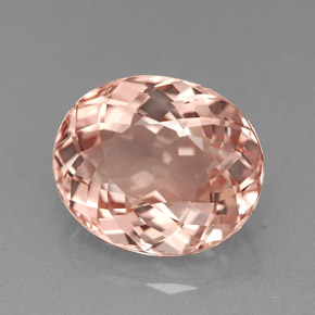 Morganita rosa natural 2,79ct, corte oval, VVS-VS