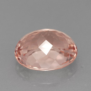 Morganita rosa natural 2,79ct, corte oval, VVS-VS