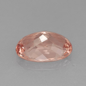 Morganita rosa natural 1,77ct, corte oval, VVS-VS