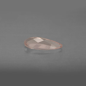 Morganita rosa natural 0,74ct, formato de pêra, VS