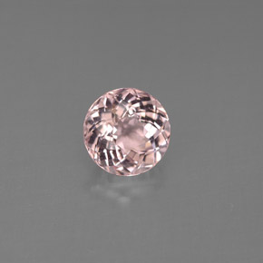 Morganita Luz rosa Natural 1.27ct, Corte Redondo, VS
