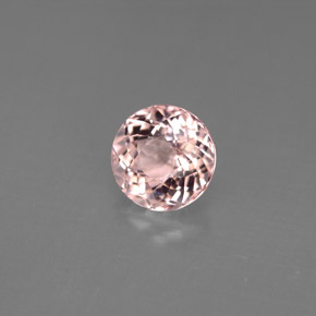 Morganita Luz rosa Natural 1.27ct, Corte Redondo, VS