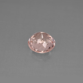 Morganita rosa natural 1,19ct, corte redondo, VS
