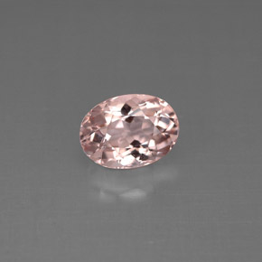 Morganita Luz rosa Natural 1.26ct, Corte Oval, VS