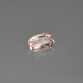 Morganita rosa natural 0,73ct, corte esmeralda, VVS-VS