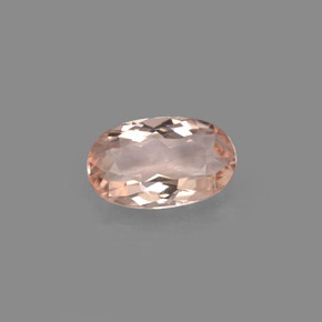 Morganita rosa natural 1,17ct, corte oval, VVS-VS