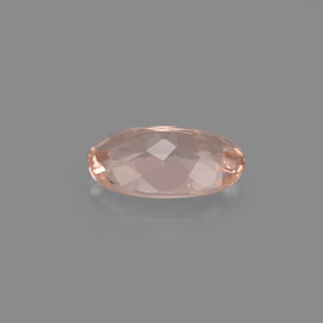 Morganita rosa natural 1,17ct, corte oval, VVS-VS