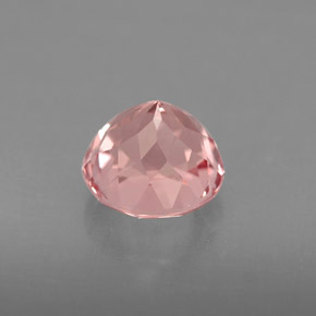 Morganita rosa natural 1,54ct, corte redondo, VVS-VS