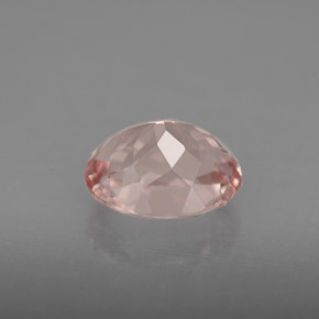 Morganita rosa natural 1,86ct, corte oval, VS