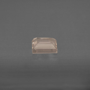 Morganita rosa natural 0,64ct, baguete, VS