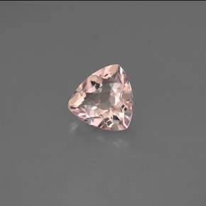 Morganita rosa natural 1,03ct, trillion, VVS-VS