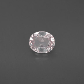 Morganita rosa natural 0,54ct, corte oval, VVS-VS