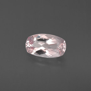 Morganita rosa natural 1,09ct, almofada cortada, VVS-VS