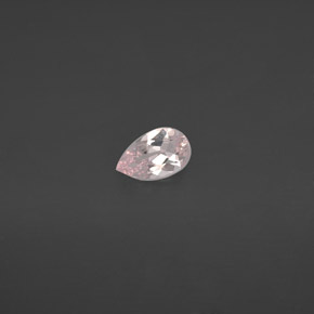Morganita Luz rosa Natural 0.40ct, Formato de pêra, VVS-VS