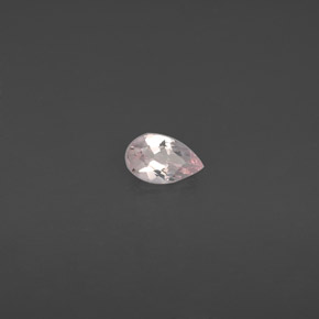 Morganita Luz rosa Natural 0.40ct, Formato de pêra, VVS-VS