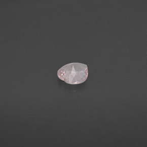 Morganita Luz rosa Natural 0.65ct, Formato de coração, VVS
