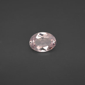 Morganita Luz rosa Natural 1.06ct, Corte Oval, VVS