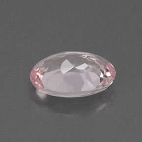 Morganita rosa natural 0,88ct, corte oval, IF