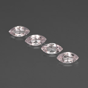 Pedras preciosas de morganita rosa natural de  ct, marquise, VVS