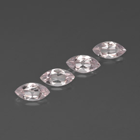 Pedras preciosas de morganita rosa natural de  ct, marquise, VVS