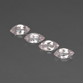 Pedras preciosas de morganita rosa natural de  ct, marquise, VVS