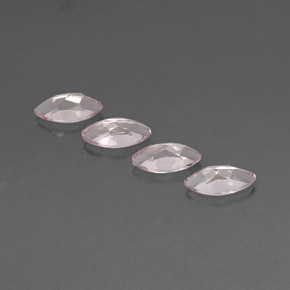 Morganita rosa natural 2,28ct, marquise, VVS