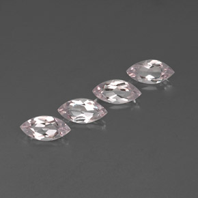 Pedras preciosas de morganita rosa natural de  ct, marquise, VVS