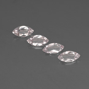 Pedras preciosas de morganita rosa natural de  ct, marquise, VVS