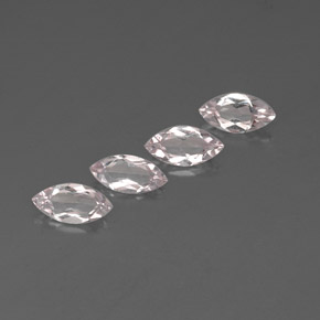 Pedras preciosas de morganita rosa natural de  ct, marquise, VVS