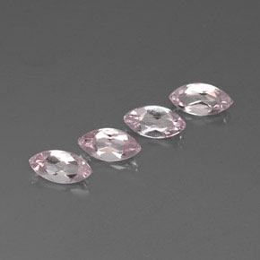 Pedras preciosas de morganita rosa natural de  ct, marquise, VVS