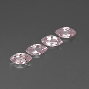 Pedras preciosas de morganita rosa natural de  ct, marquise, VVS
