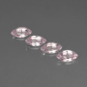 Pedras preciosas de morganita rosa natural de  ct, marquise, VVS